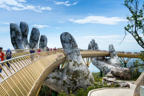 De Gouden Brug in Vietnam - Foto: Quang nguyen vinh / Shutterstock